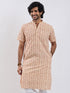 Men's Cream Cotton Kurta