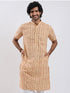 Men's Gold Cotton Kurta