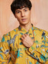 Men's Mustard Cotton Kurta