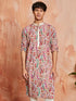 Men's Cream Crepe Kurta