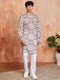 Men's Grey Cotton Kurta And Pyjama Set