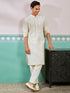 Men's Cream Viscose Kurta