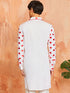 Men's White Cotton Kurta