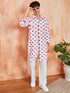 Men's White Cotton Kurta And Pyjama Set