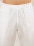 Men's White Cotton Kurta,Pyjama And Dupatta Set