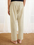 Men's Beige Cotton Pyjama