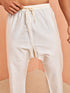 Men's Cream Solid Pyjama