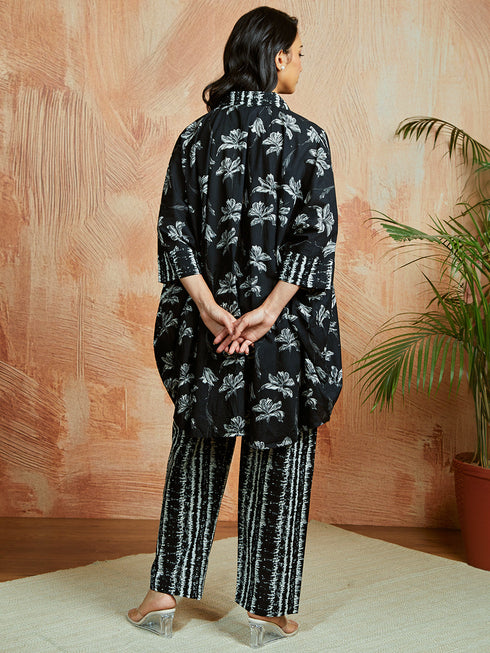Women's Black Co Ords Set
