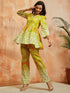 Women's Pista Green Co Ords Set