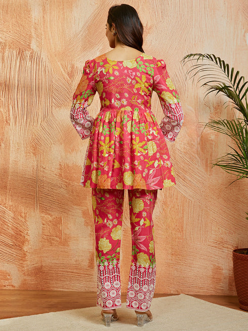 Women's Pink Co Ords Set
