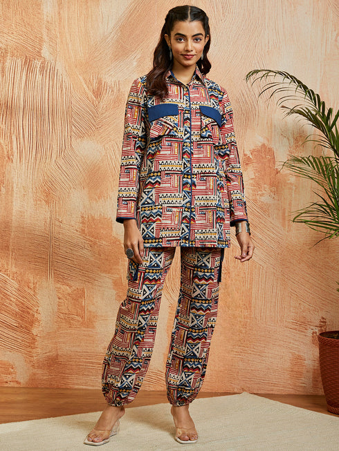 Women's Blue Co Ords Set
