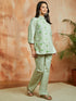 Women's Pista Green Co Ords Set