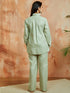 Women's Pista Green Co Ords Set