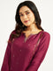 Women's Wine Only Kurta