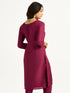 Women's Wine Only Kurta