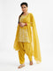 Women's Mustard Kurta Patiala Set