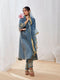 Women's Grey Kurta Set