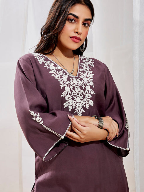 Women's Onion Kurta Set With Dupatta