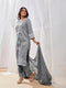 Women's Gray Kurta Set