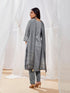 Women's Gray Kurta Set