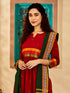 Women's Maroon Kurta Set