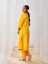 Women's Yellow Kurta Set