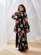 Women's Black Kurta Set