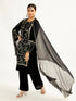 Women's Black Kurta Set
