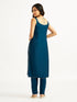 Women's Turquoise Kurta Set