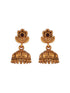 Antique Gold Polish Temple Mango Floral Choker Jewellery Set