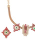 Gold Plated Lord Tirupati Balaji Symbol Chain Jewellery Set