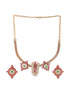 Gold Plated Lord Tirupati Balaji Symbol Chain Jewellery Set