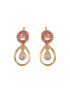 Gold Plated CZ Studded Minimal Jewellery Set