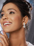 Silver Plated Pearl & CZ Studded Minimal Studds Earrings