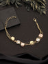 Anti-tarnish 18k Gold Plated Chunky Charm Stack Link Chain Bracelet
