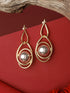 Anti-Tarnish 18k Gold & Silver Plated Orbital Hoop Earrings