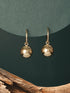 Anti-Tarnish Gold Plated water Drop Shaped Luxe Drop Earrings