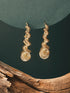 Anti-Tarnish Gold Plated Spiral Twisted Statement Hoops Earrings