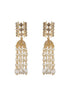 Gold Toned Pearl Beaded Minimal Choker Jewellery Set