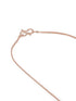 Rose Gold Plated AD Studded Minimal Leafy Locket Jewellery Set