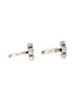 Silver Plated Multi Stone square Toe Ring