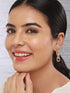 Anti-Tarnish 18k Gold Plated Criss Cross Dangling Link Earrings