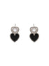 Anti-Tarnish Silver Plated Heart shaped Studds Minimal Earrings