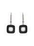 Anti-Tarnish Silver Plated Square Minimal Hoop Earrings