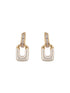Anti-Tarnish Gold Plated Geometric Hoop Minimal Earrings