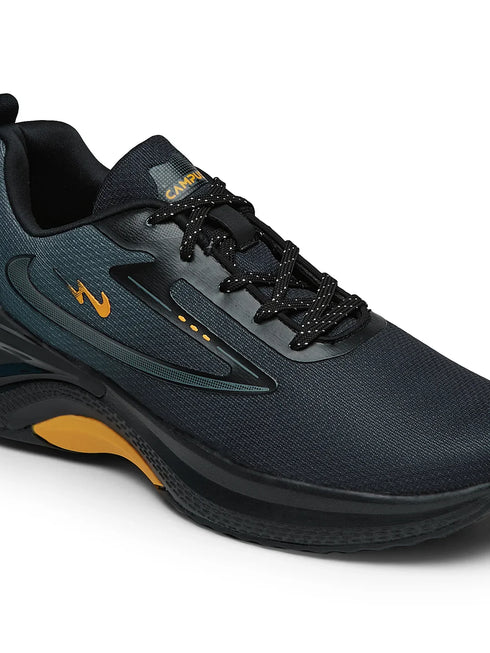 VESPER Black Men's Running Shoes