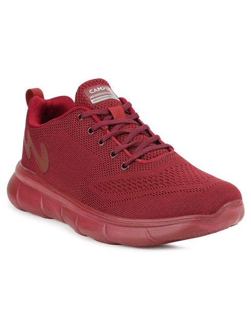 VIBGYOR Burgundy Men's Sneakers