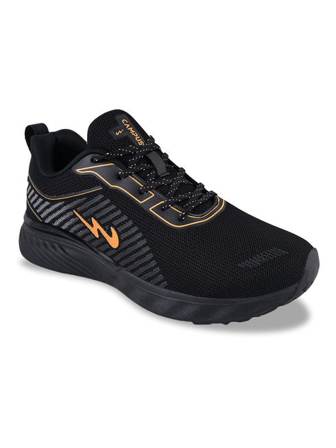 VINCENT Black Men's Sports Shoes