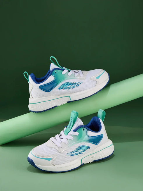 VIRTU KIDS White Kids Running Shoes