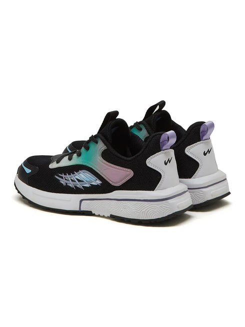 VIRTU KIDS Black Kids Running Shoes